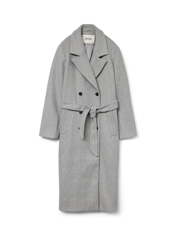 Vero Moda Mantel in Light Grey Melange