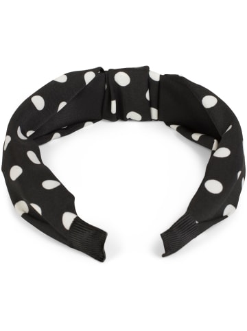 styleBREAKER Haarreif in Schwarz-Weiß