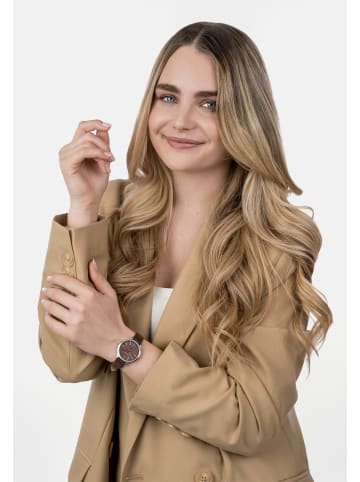 SURI FREY Armbanduhr SFY Nicky in braun silber