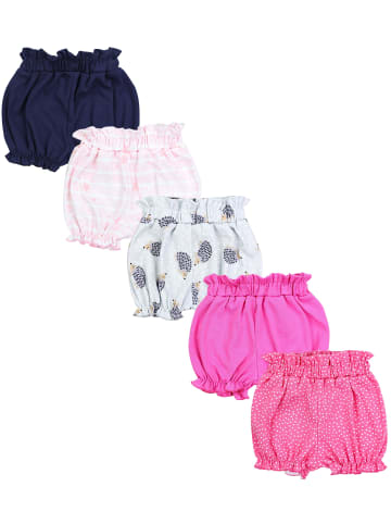 TupTam 5er- Set Sommershorts in rosa Modell 1