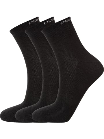 Endurance Laufsocken Alcudia in Black