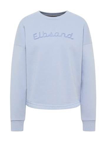 ELBSAND Sweatshirt Edrun in Winter Sky