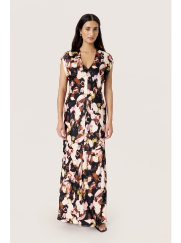 Soaked in Luxury Kleid SLCinna Slim fit in Chocolate Autumn Leaves