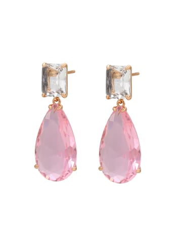 faina Women Dangle Earrings in Rose Gold Pink