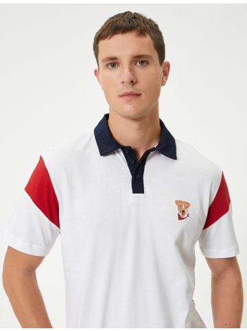 KOTON T-shirt in Weiß