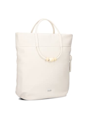 Zwei Perla Schultertasche 34 cm in off white