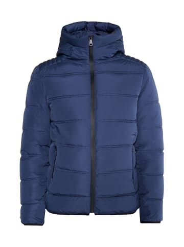 MO Herren Wattierte Winterjacke in Marine