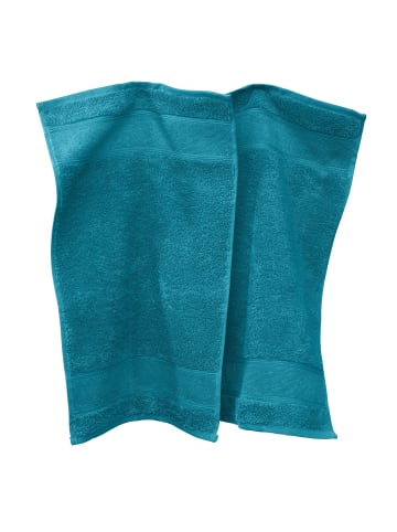 Erwin Müller Frottier Gästetuch 2er-Pack Karlsruhe in petrol