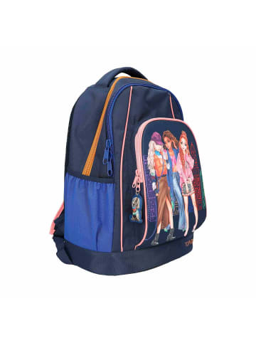 Depesche Schulrucksack City Girl TOPModel 25 x 33 x 44 cm in dunkelblau