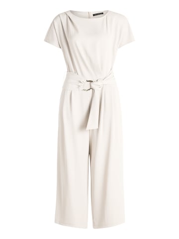 Betty Barclay Jumpsuit mit Eingrifftaschen in Grau Beige