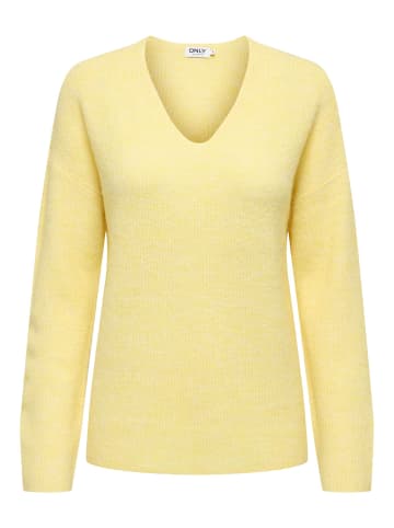 ONLY Strickpullover in Mellow Yellow 1