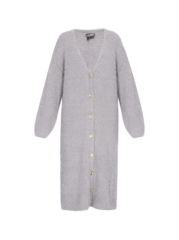 DreiMaster Women Cardigan in grey melange