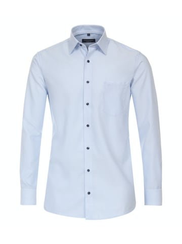 CASAMODA Langarm Business Hemd für Herren in hell-blau