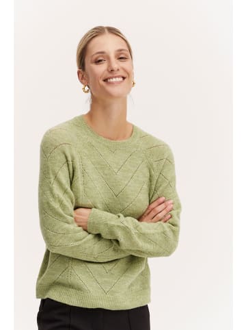 b.young Strickpullover BYMARTINE POINTELLE JUMPER - 20811894 in