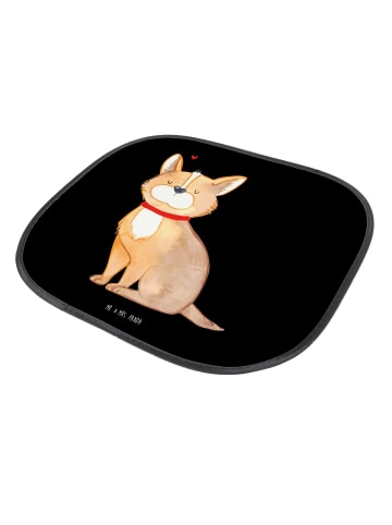 Mr. & Mrs. Panda Sonnenschutz Auto Hund Glück ohne Spruch in Schwarz