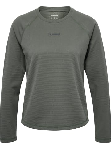 Hummel T-Shirt Hmlmomentum Multisport Damen in CASTOR GRAY