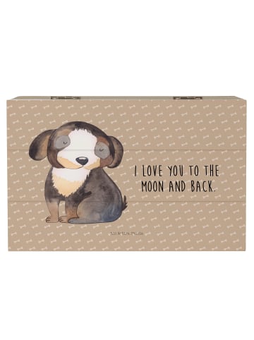 Mr. & Mrs. Panda Geschenkbox Hund Entspannen mit Spruch in Hundeglück