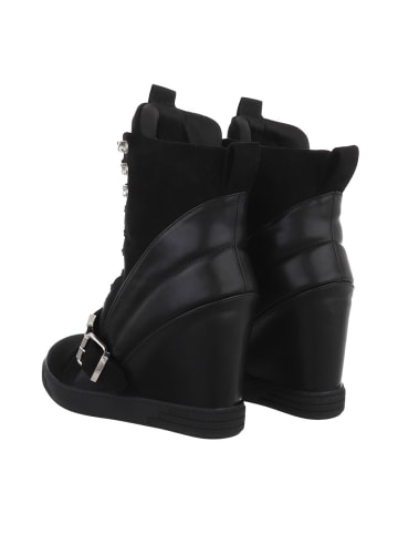 Ital-Design Stiefelette in Schwarz