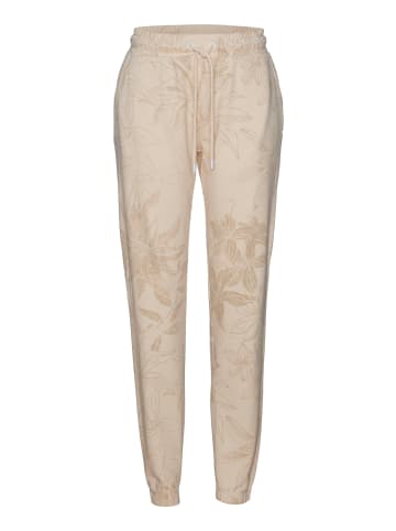 LASCANA Loungehose in beige-allover-gemustert