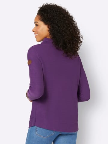 WITT WEIDEN Stehkragenpullover in lila