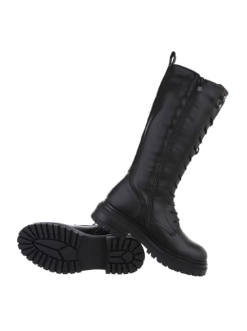 Ital-Design Stiefel in Schwarz