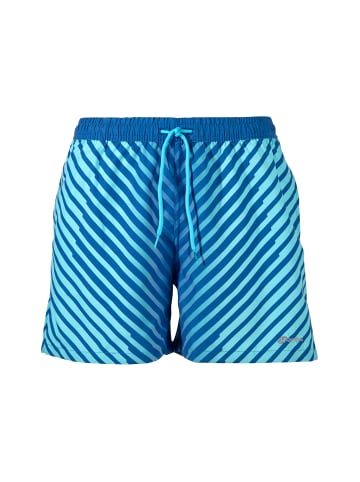 BECO the world of aquasports Badeshorts in hellblau-dunkelblau