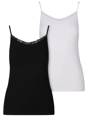 Urban Classics Tank-Tops in black+white