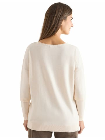 Cecil Rundhalspullover für Damen in beige