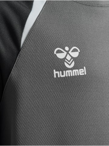Hummel Sweatshirt Daumenlöcher Hmllead Kinder in STEEL GRAY/ASPHALT