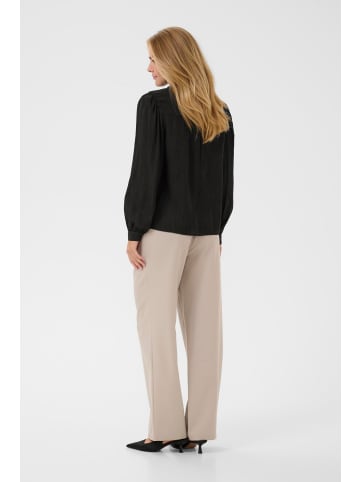 Cream Langarm - Hemd CRTina Regular fit in Pitch Black