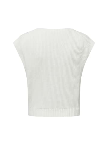 Franco Callegari Weste in ecru - 0002