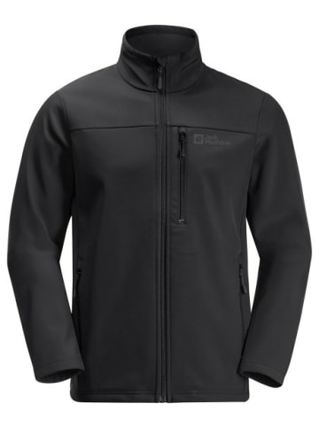 Jack Wolfskin Softshelljacke für Herren in schwarz