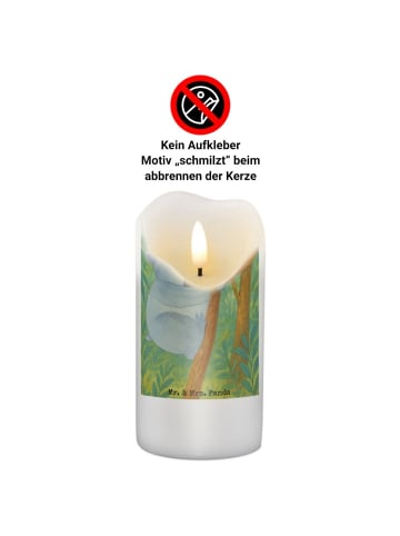 Mr. & Mrs. Panda Kerze Koalabär Design ohne Spruch in Weiß