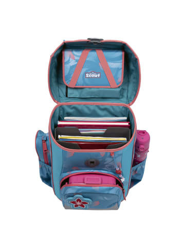 Scout Neo Exklusiv Safety Light Schulranzen-Set 5-teilig Aloha