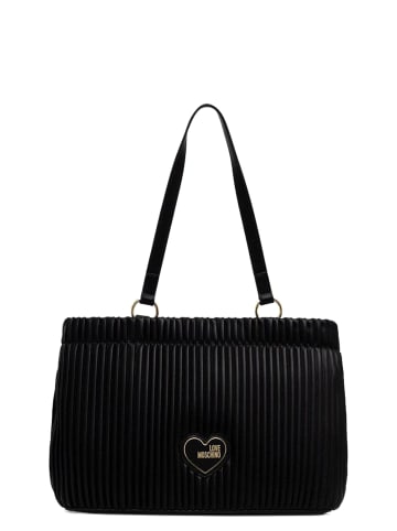 Love Moschino Handtasche Borsa Pleated in Nero