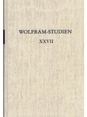 Erich Schmidt Verlag Buch - Wolfram-Studien XXVII