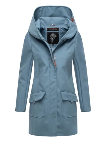 Marikoo Softshellmantel Mayleen in Powder Blue