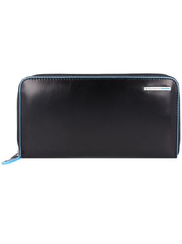 Piquadro Blue Square Geldbörse RFID Leder 19 cm in schwarz