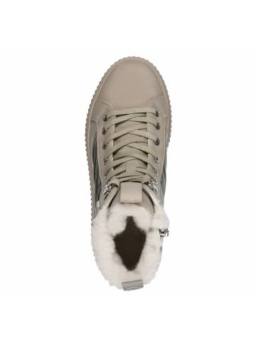 Tamaris Schnür-Stiefeletten für Damen in creme