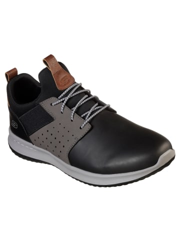Skechers Sneakers "DELSON" in Schwarz / Grau