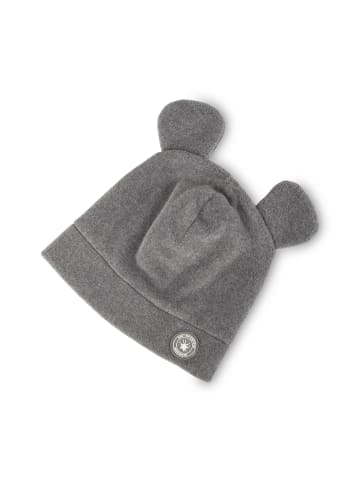 Sigikid Fleece-Mütze mit Baumwollfutter in grau