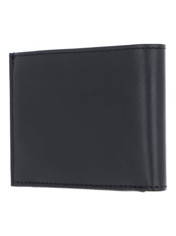 oxmox Leather Geldbörse RFID Schutz Leder 11 cm schwarz-pure 2.0