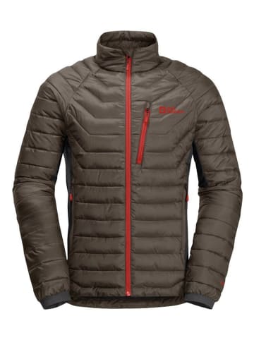 Jack Wolfskin Funktionsjacke/Steppjacke ROUTEBURN PRO INS JKT M in Braun