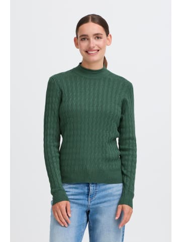 Oxmo Rollkragenpullover OXSally in Grün