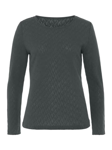 Vivance by Lascana Langarmshirt in graugrün