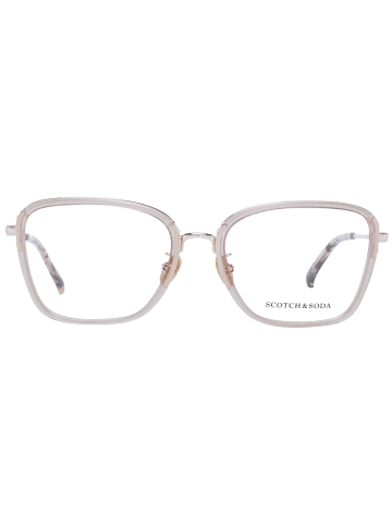 Scotch & Soda Frauen Optische Fassungen Trapezförmig Transparent