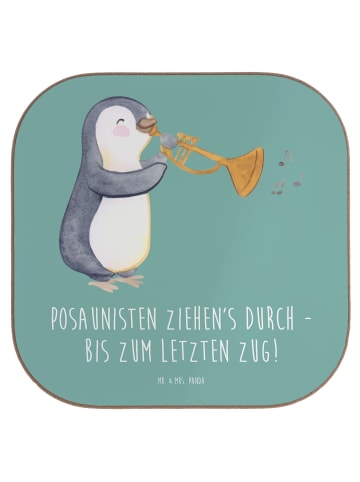 Mr. & Mrs. Panda Untersetzer für Gläser Trombone Durchzieher mit... in Meeresbrise