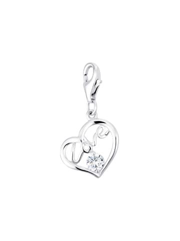 Amor Charm Silber 925, rhodiniert in Silber