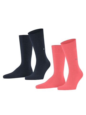 Burlington Socken 2er Pack in Rot (Scarlet)