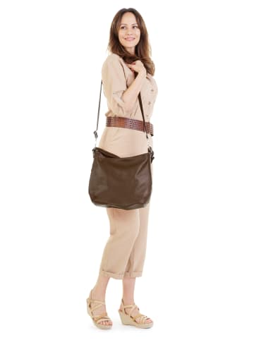 Samantha Look Shopper echt Leder in braun